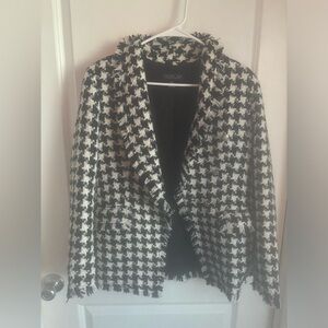 Rachel Zoe Houndstooth Jacket
